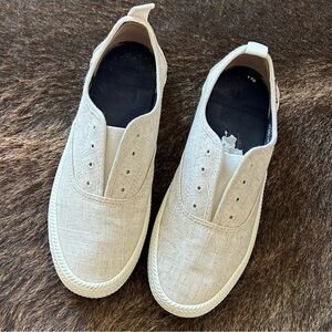 Sperry Natural Casual Sneakers Slip-On Canvas